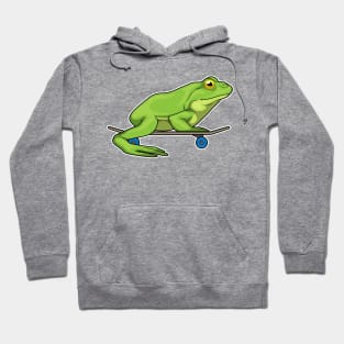 Frog Skater Skateboard Sports Hoodie